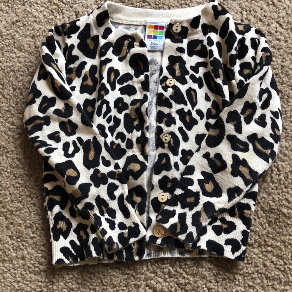 Leopard cardigan